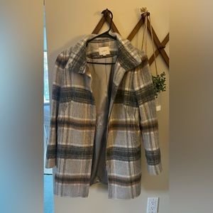 LOFT Funnel-Neck Coat